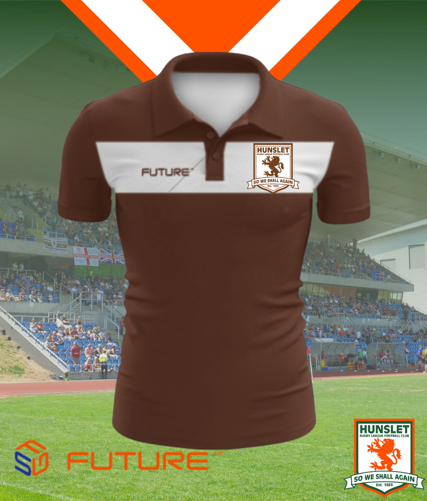 Future Polo Shirt - Chocolate