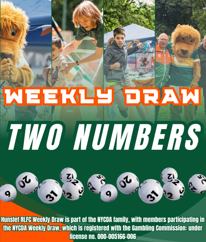 Weekly Draw (Two Numbers)